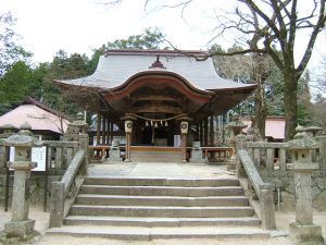 赤田神社の正面